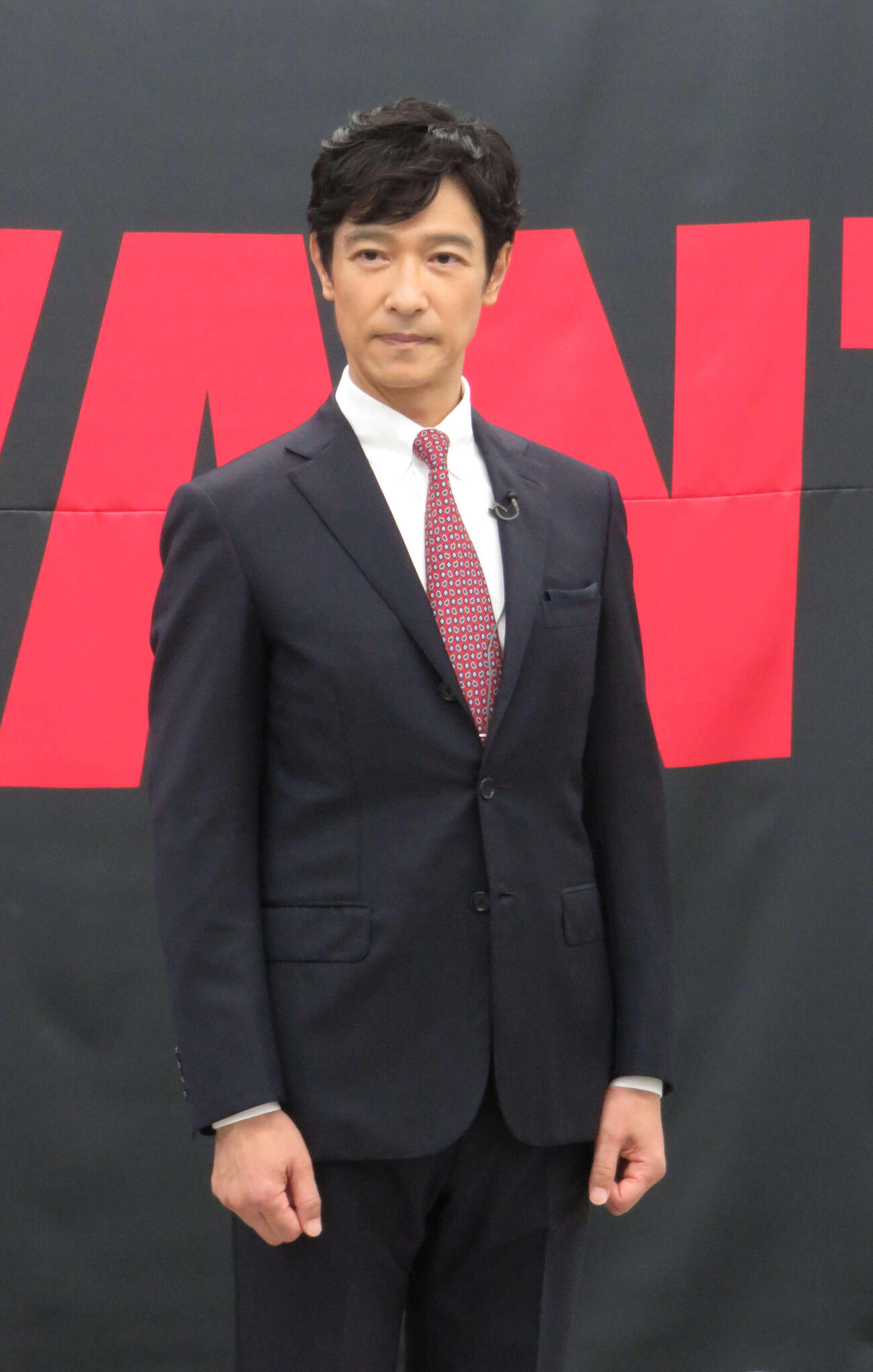 2025年6月、「VIVANT」続編放送決定の合同取材会に臨んだ堺雅人