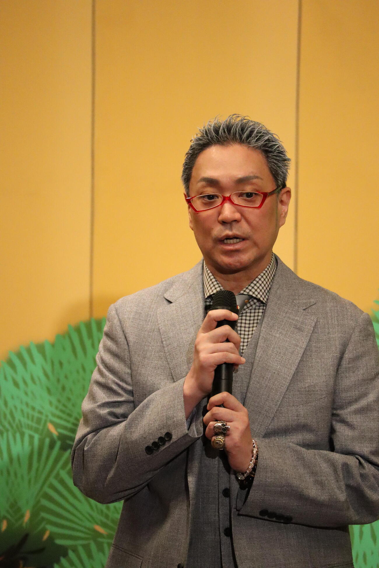 「十二月大歌舞伎」の「忠僕元助」取材会に出席した尾上松緑