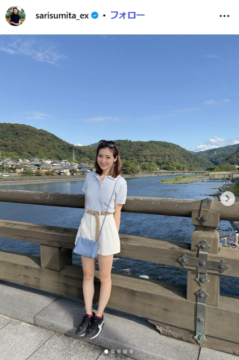 住田紗里アナのインスタグラムから