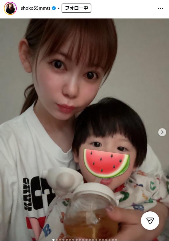 中川翔子のインスタグラムから