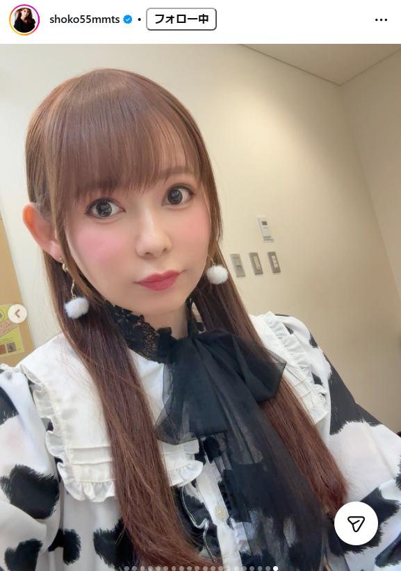 中川翔子のインスタグラムから