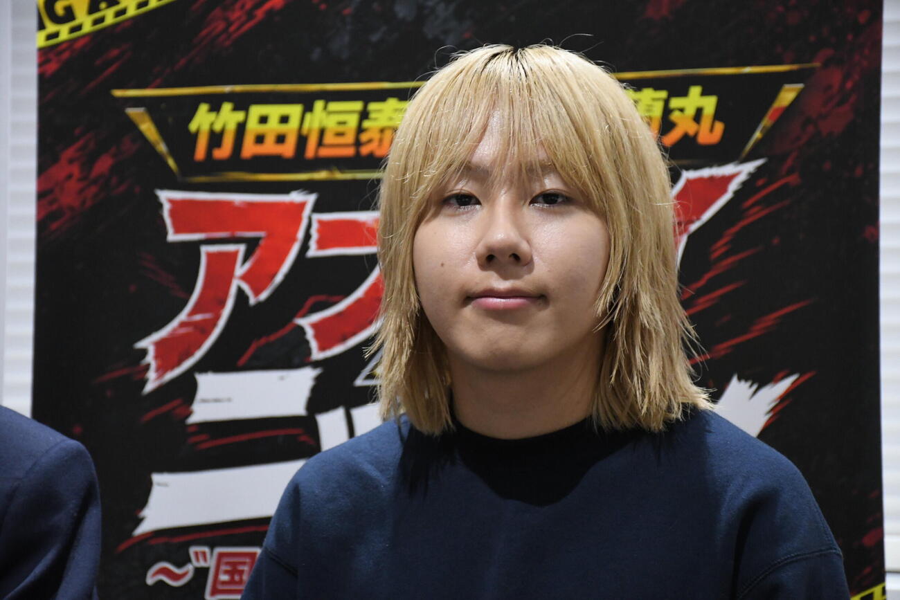 「竹田恒泰＆岸谷蘭丸　アブナイニッポン～“国民投票”に参加せよ～」の取材会に出席した岸谷蘭丸（撮影・阪口孝志）