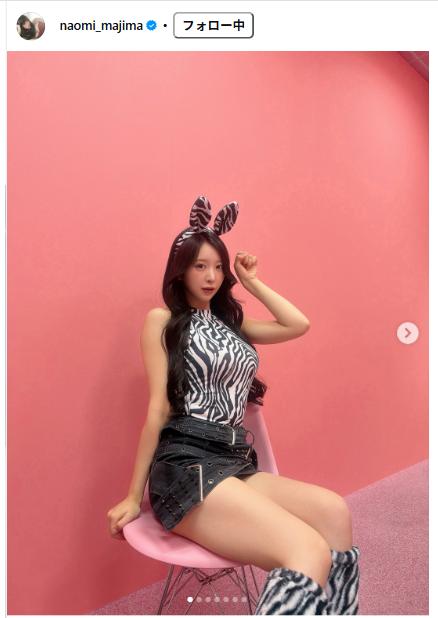 真島なおみのインスタグラムから