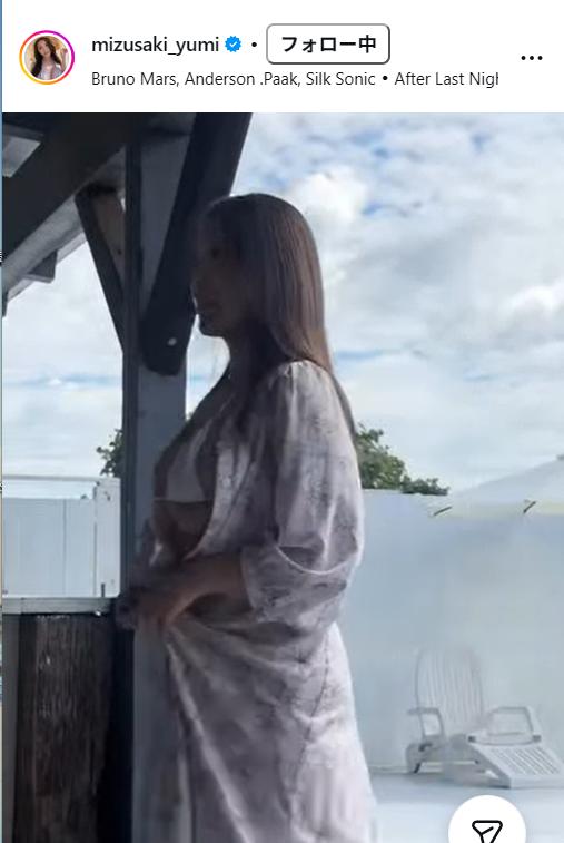 水咲優美のインスタグラムから