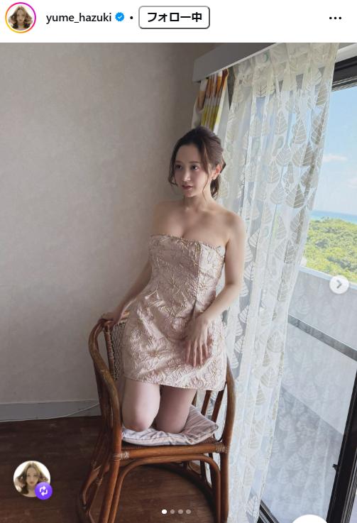 葉月ゆめのインスタグラムから