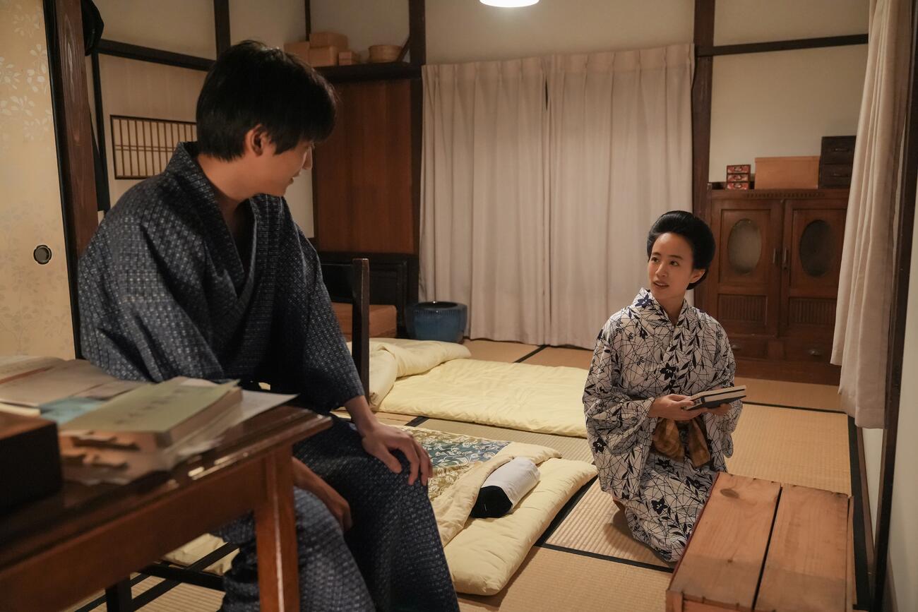 NHK連続テレビ小説「ブラッサム」の1場面（C）NHK