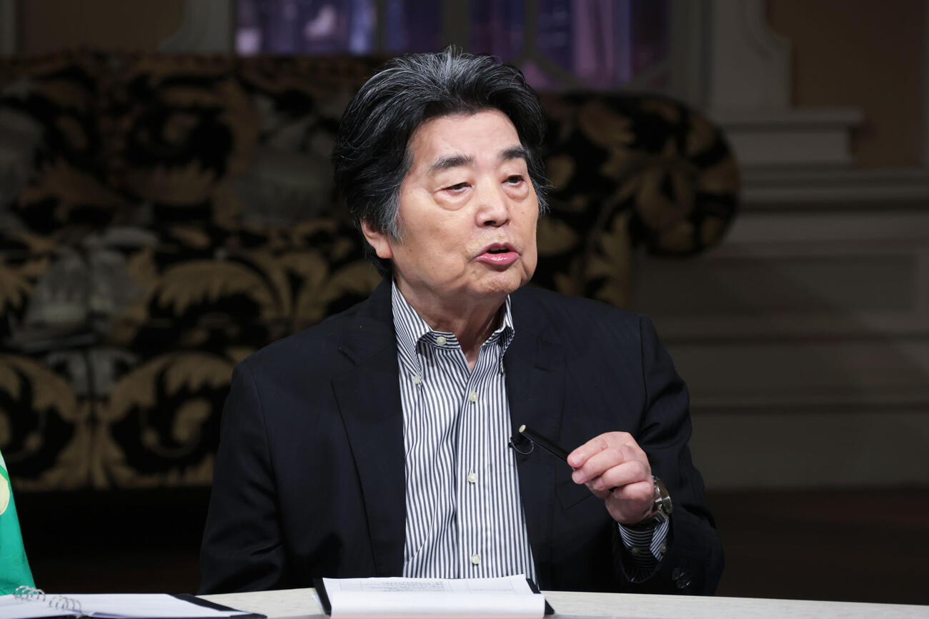 テレビ東京系「カンブリア宮殿」出演時の村上龍さん