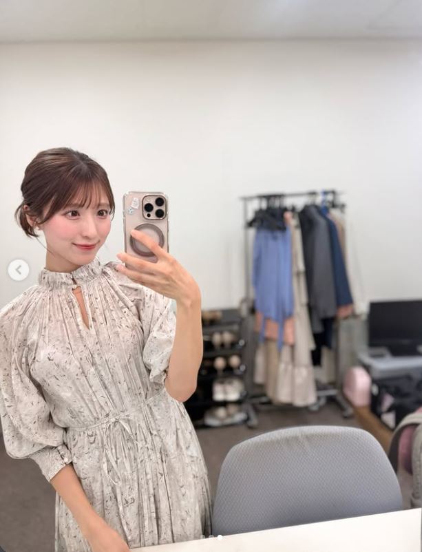 静岡朝日テレビ白木愛奈アナのインスタグラムから