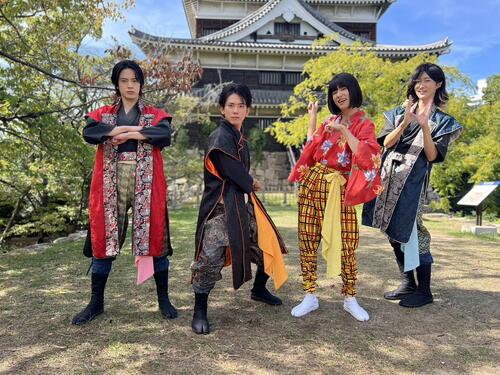 モナキ、大ヒットデビュー曲広島弁バージョンMV公開　「はじまりは広島城」キャンペーン大使