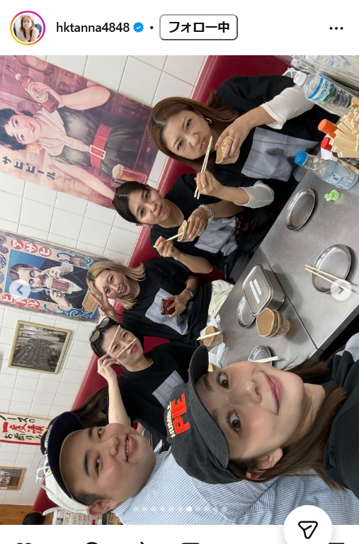 村重杏奈のインスタグラムから