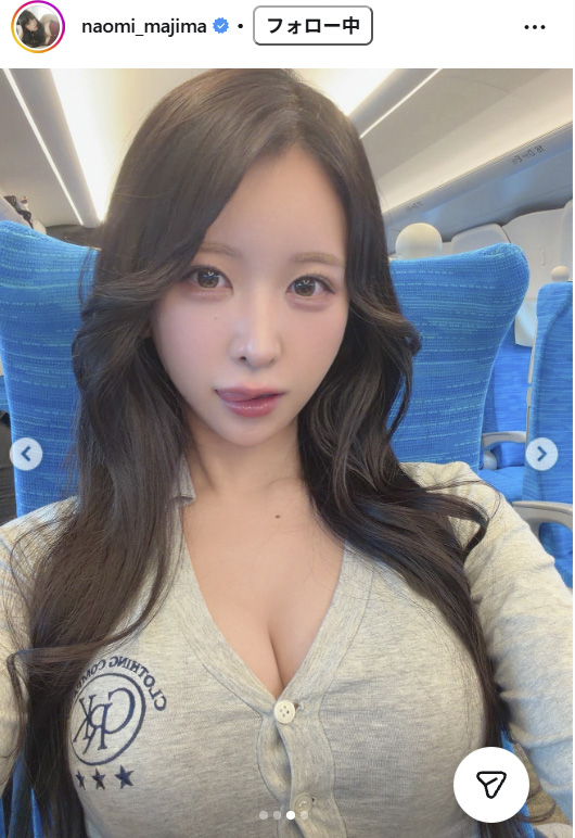 真島なおみのインスタグラムから