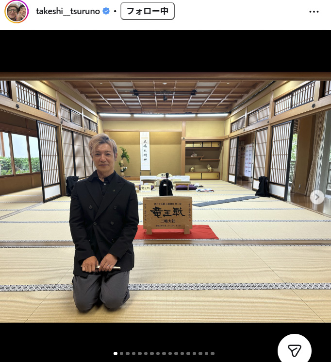 つるの剛士のインスタグラムから