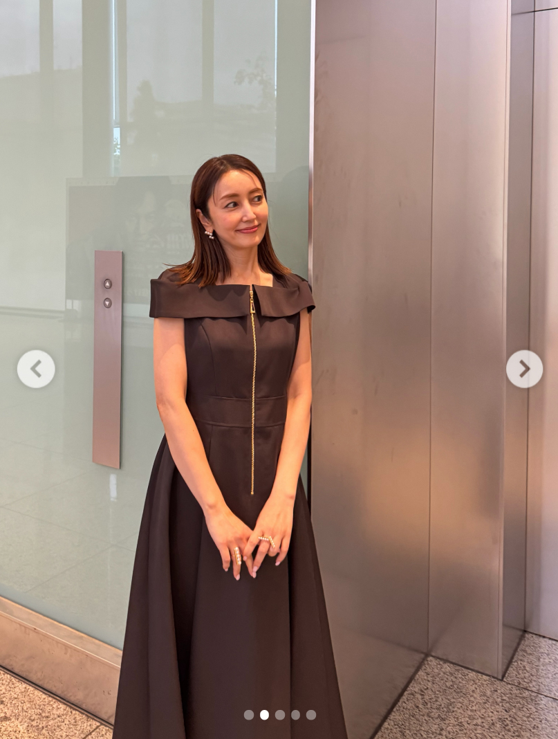 矢田亜希子のインスタグラムから