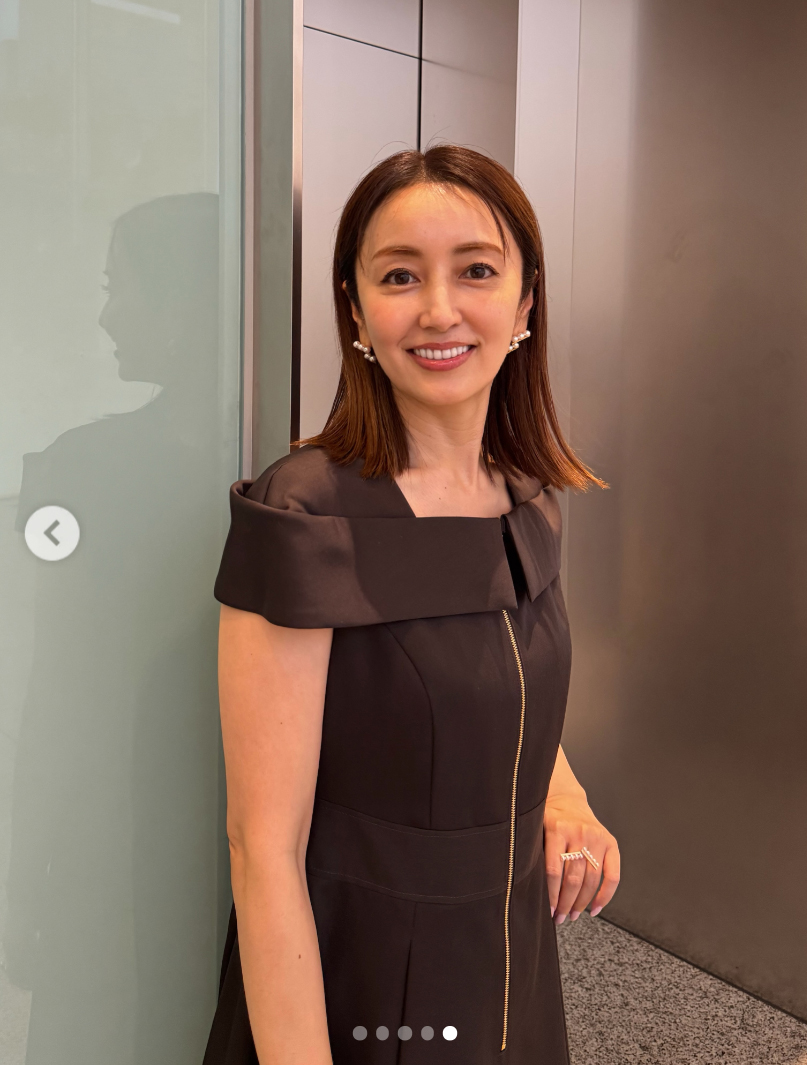 矢田亜希子のインスタグラムから