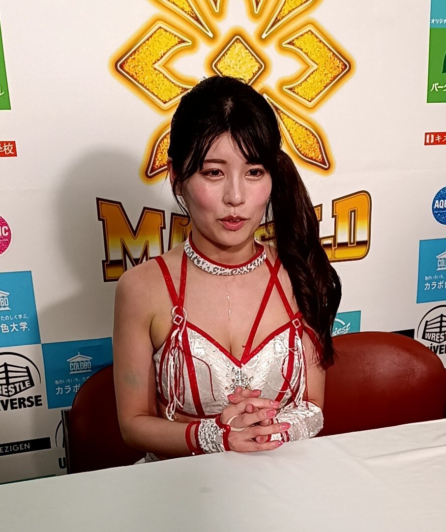 メガトンとの試合について振り返るちとせよしの