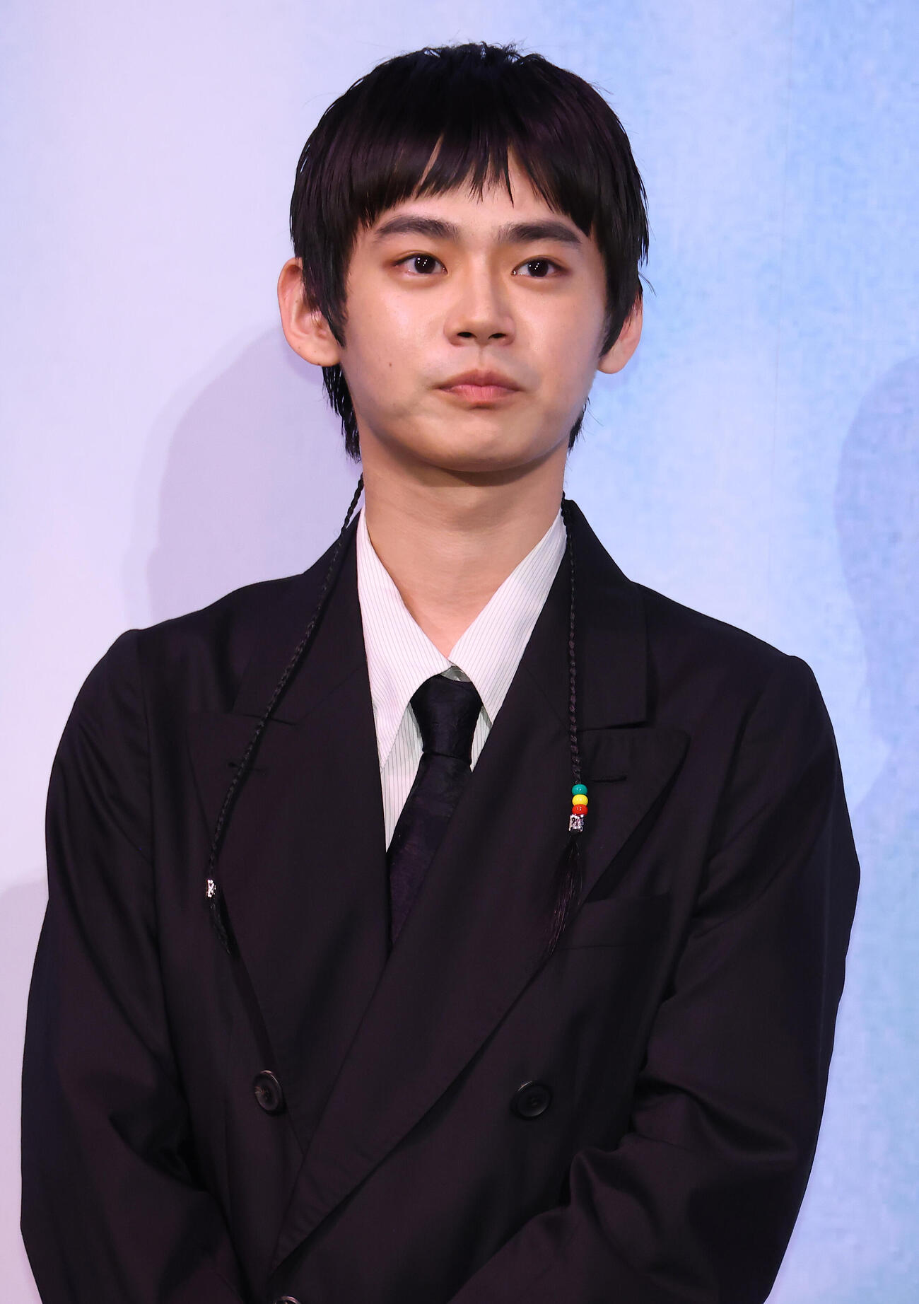 映画「このごにおよんで愛など」ジャパンプレミアで舞台あいさつするのせりん（撮影・中島郁夫）