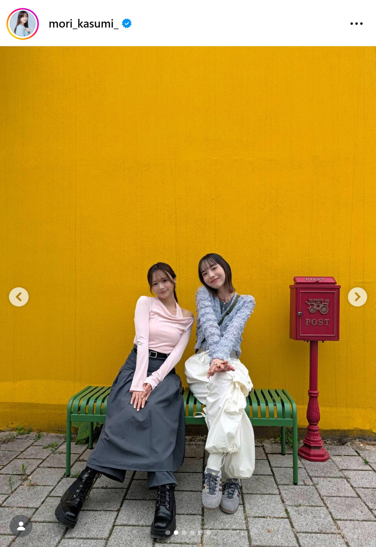 森香澄のインスタグラムから
