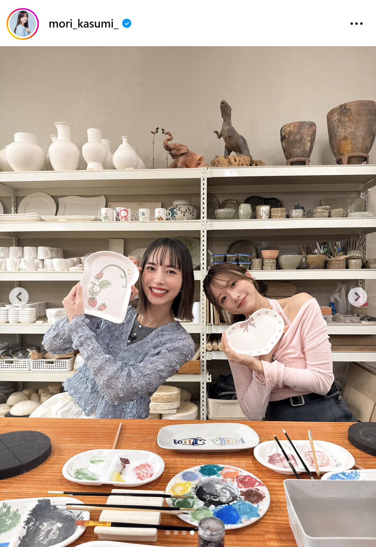 森香澄のインスタグラムから