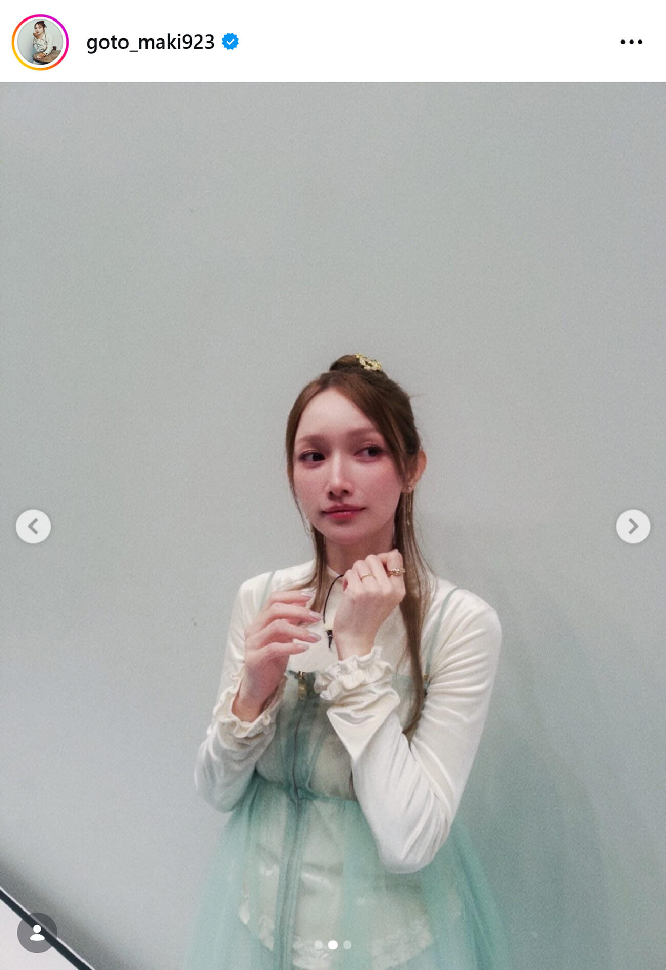 後藤真希のインスタグラムから