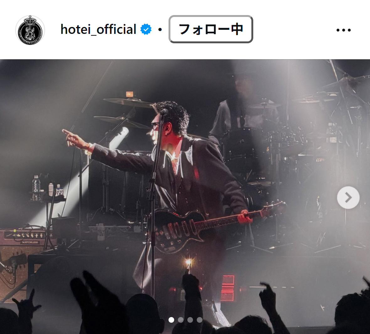 布袋寅泰のインスタグラムから