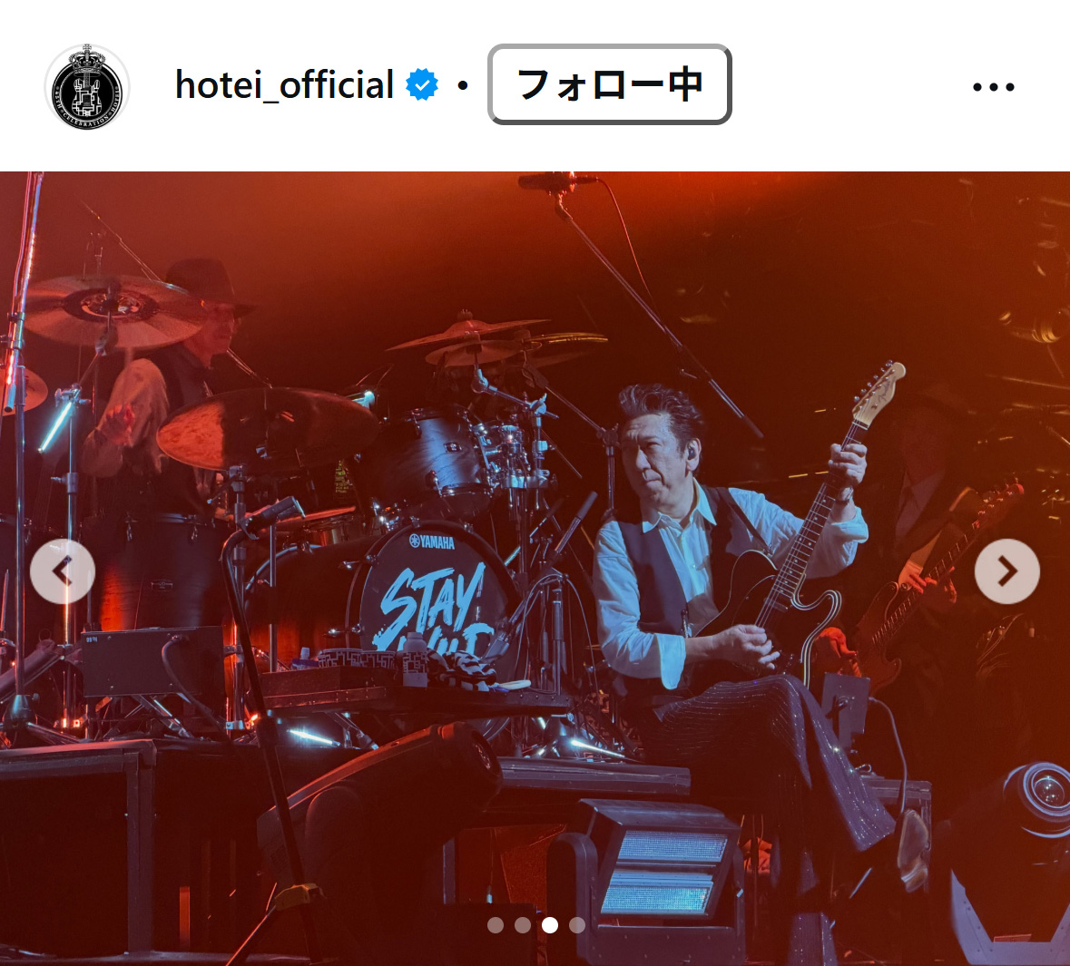 布袋寅泰のインスタグラムから