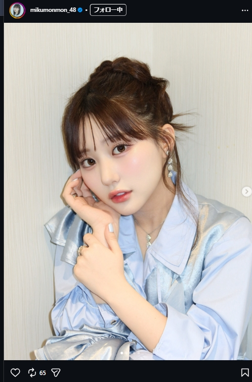 田中美久のインスタグラムから
