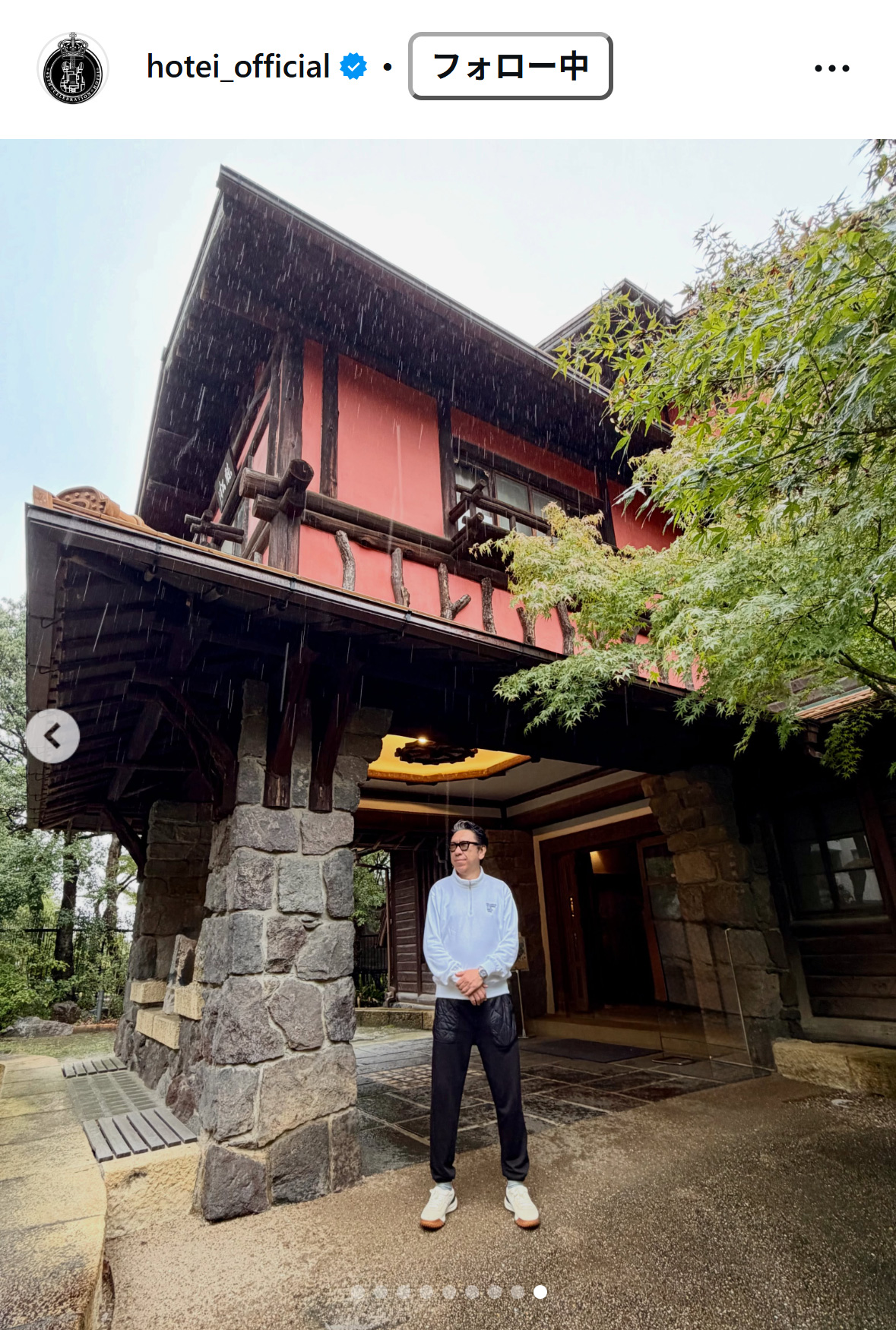 布袋寅泰のインスタグラムから