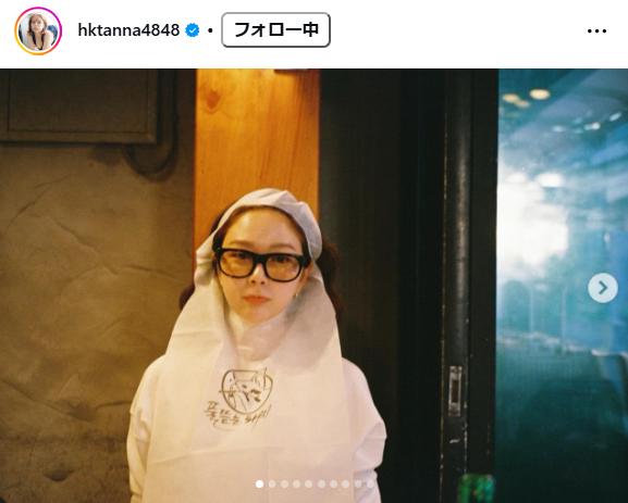 村重杏奈のインスタグラムから