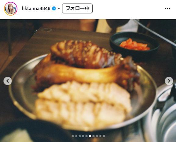 村重杏奈のインスタグラムから