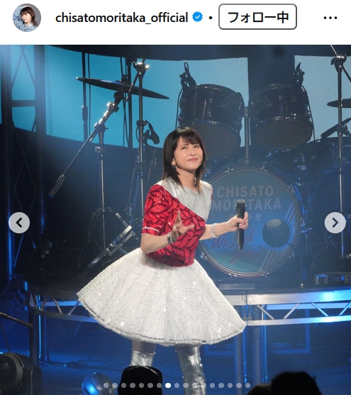 森高千里のインスタグラムから