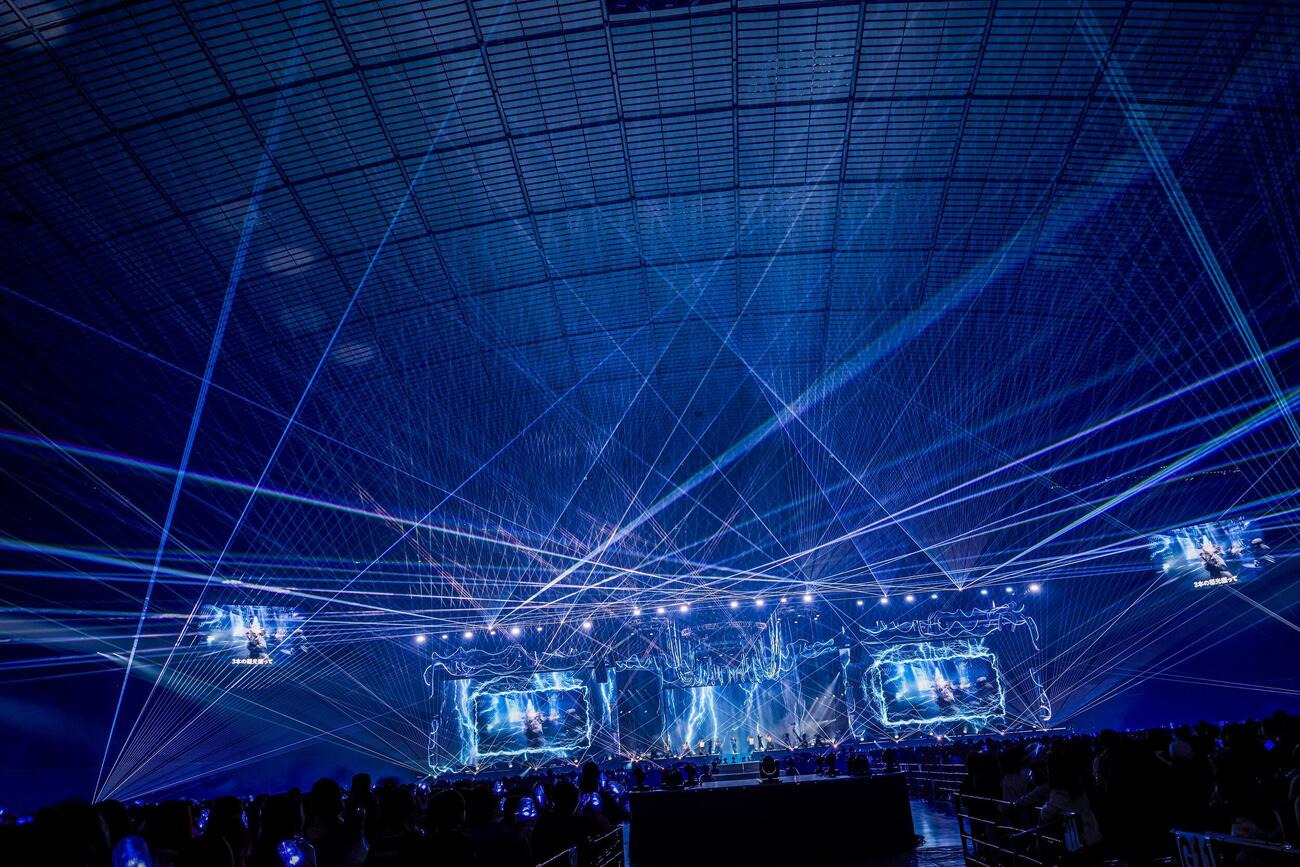 初の全国5大ドームツアー「Number_i LIVE TOUR No．3」開幕となる札幌公演を行ったNumber_i