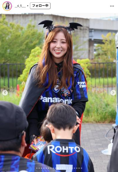 竹内千景のインスタグラムから