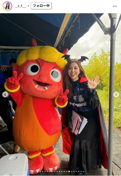 竹内千景のインスタグラムから
