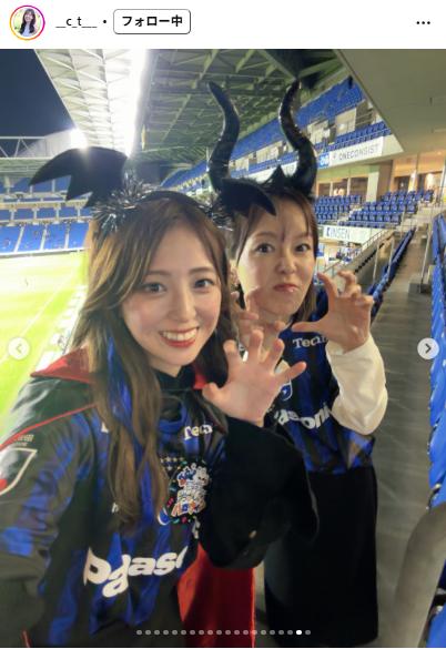 竹内千景のインスタグラムから