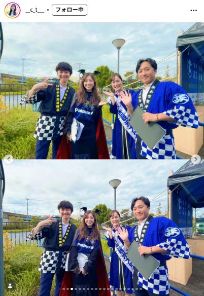 竹内千景のインスタグラムから