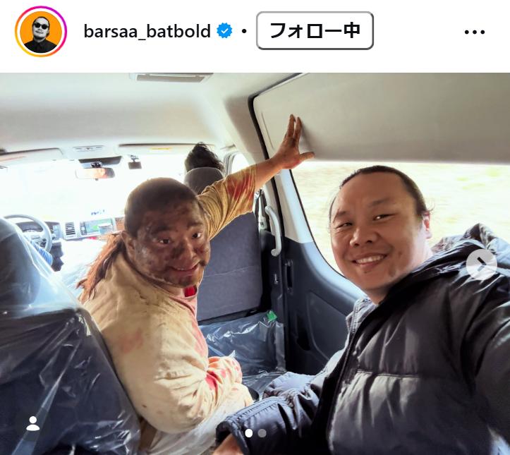バルサラハガバ・バトボルドのインスタグラムから