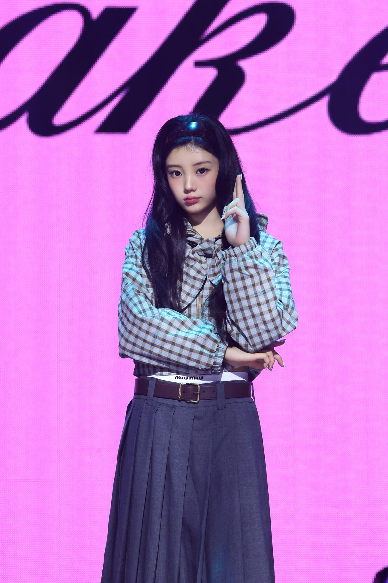 ミニアルバム「BREAK EVEN」メディアショーケースに登場したWONHEE（（P）＆（C）BELIFT LAB Inc．）