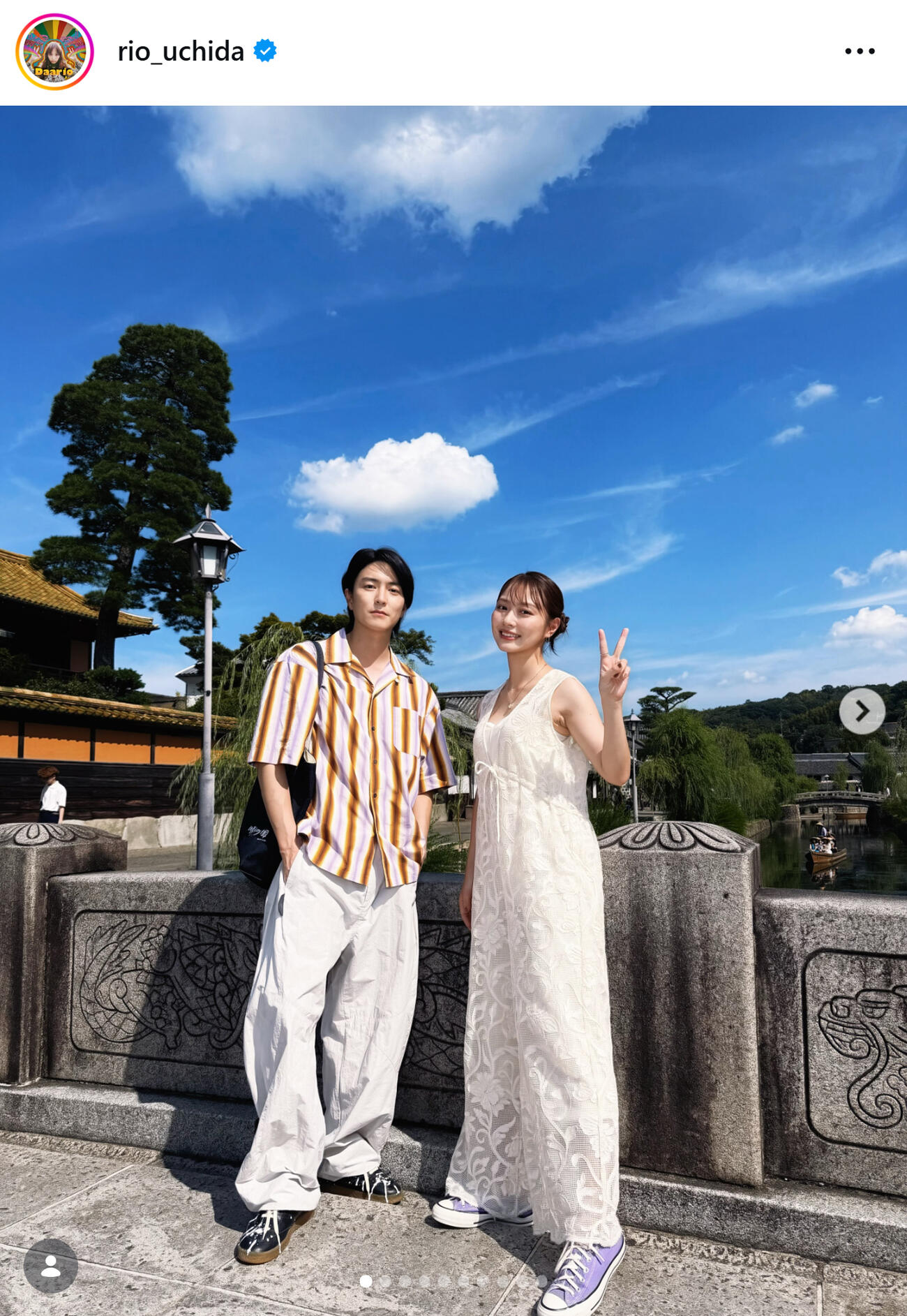 内田理央のインスタグラムから
