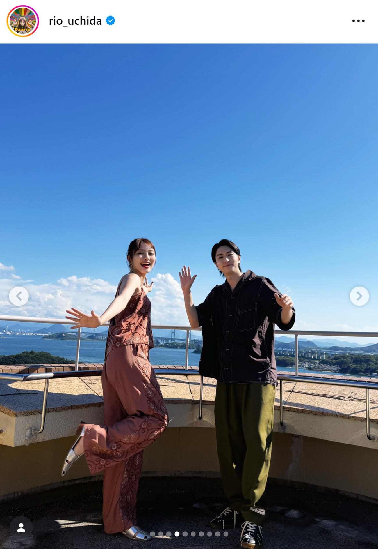 内田理央のインスタグラムから