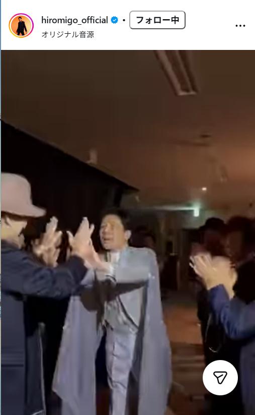 郷ひろみのインスタグラムから