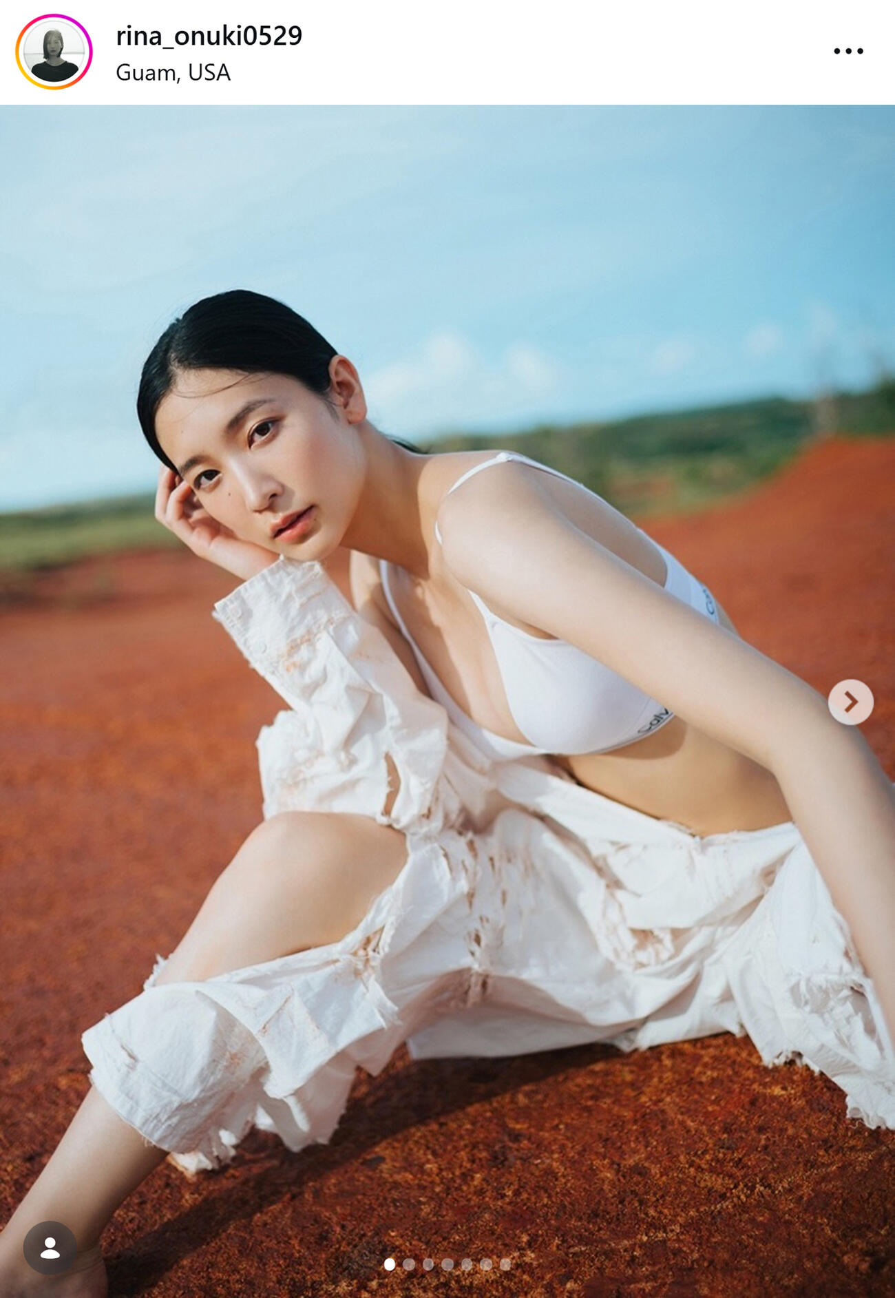 小貫莉奈のインスタグラムから