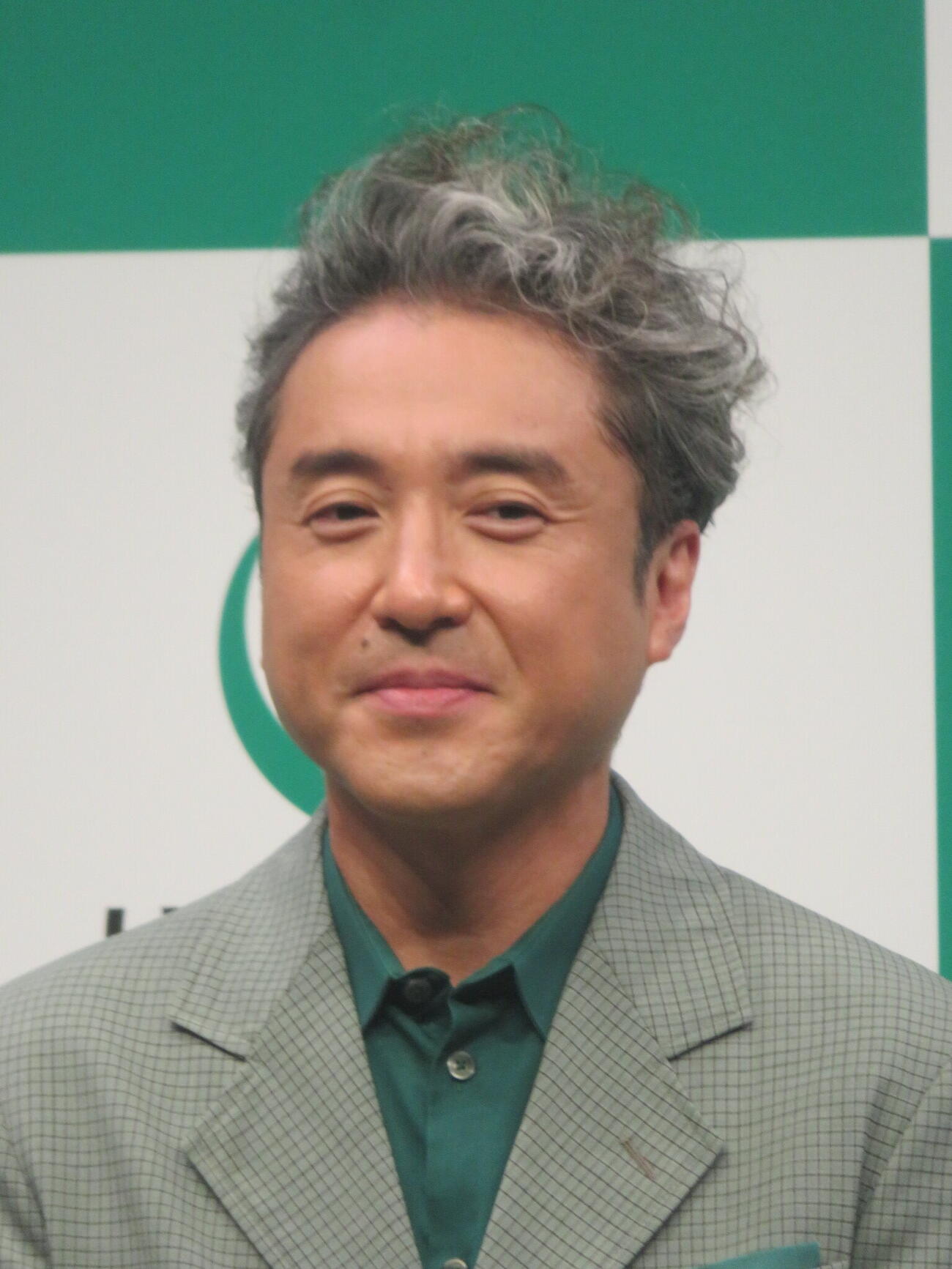 「りそなプラス」新CM発表会に出席したムロツヨシ（撮影・川田和博）