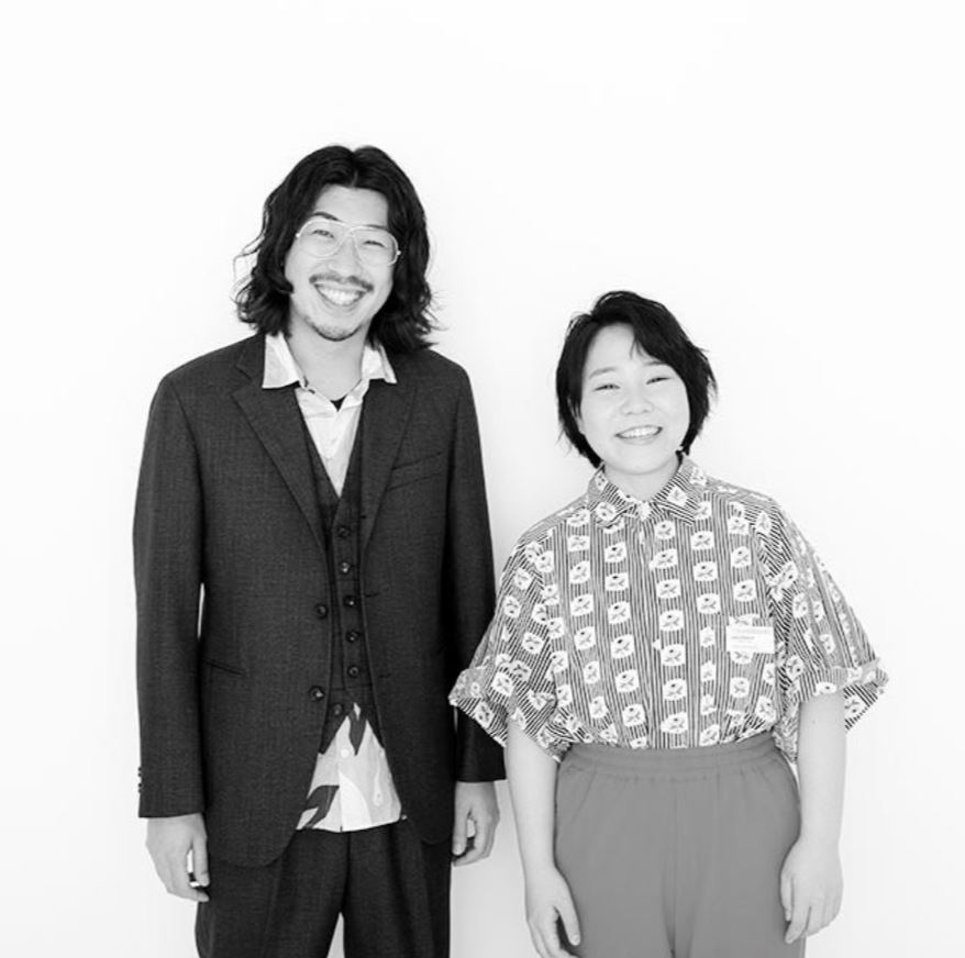 解散を発表したぷぅのエブリデイ竹内（左）、はな（ぷぅのXから）