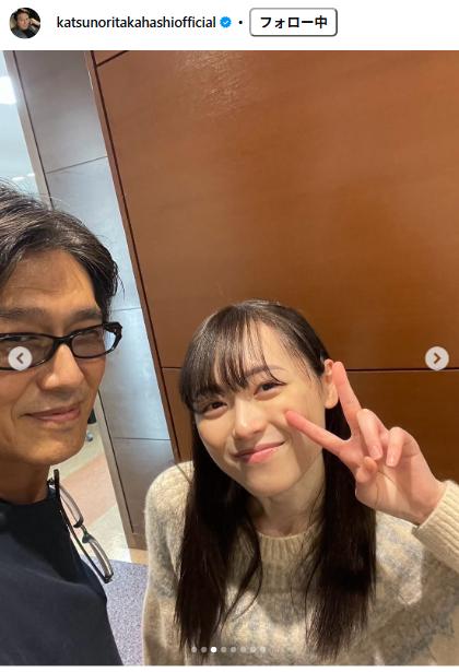 高橋克典のインスタグラムから