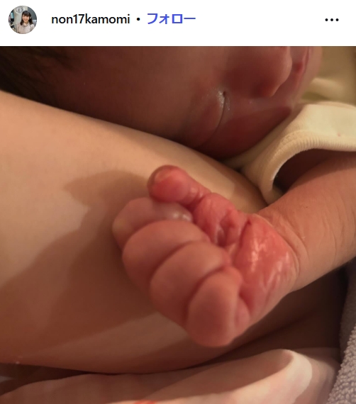 鴨下望美のインスタグラムから