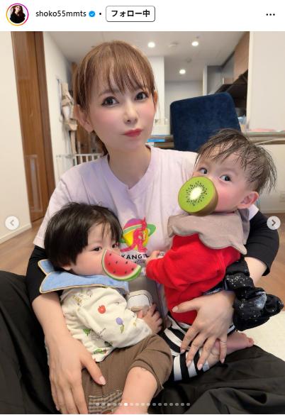 中川翔子のインスタグラムから