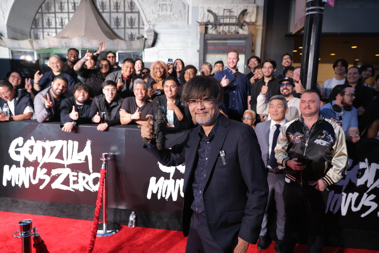 「ゴジラ－0.0」の米ロサンゼルスプレミアとレッドカーペットイベントに参加した山崎貴監督（C）2026 TOHO