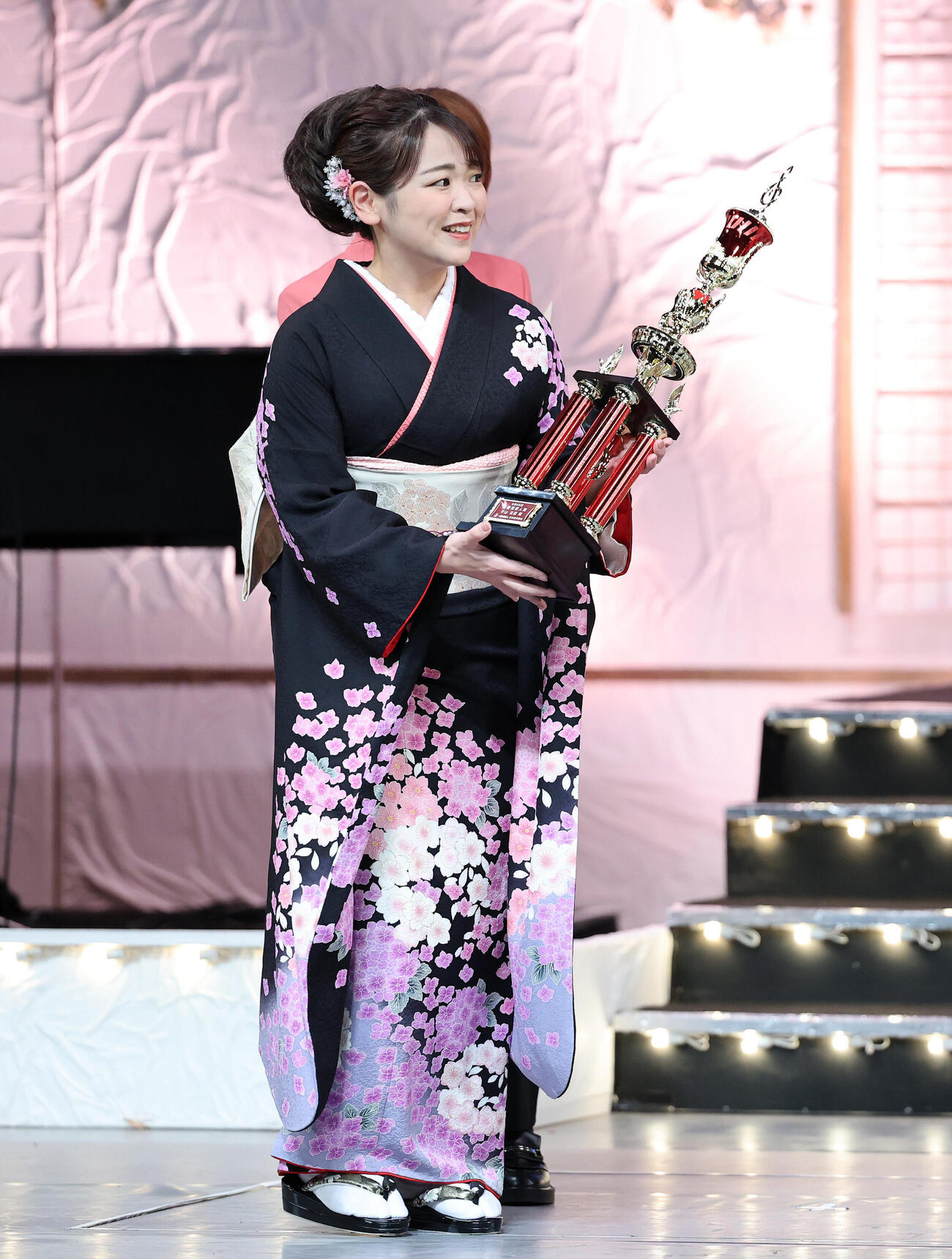 最優秀新人賞を受賞した平山花羽（撮影・鈴木正人）