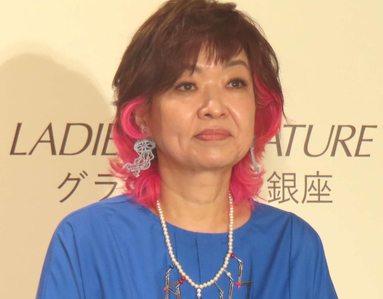 ナインティナイン岡村隆史が「天才」と絶賛した清水ミチコ（2025年撮影）
