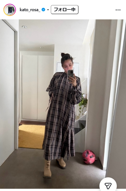 加藤ローサのインスタグラムから
